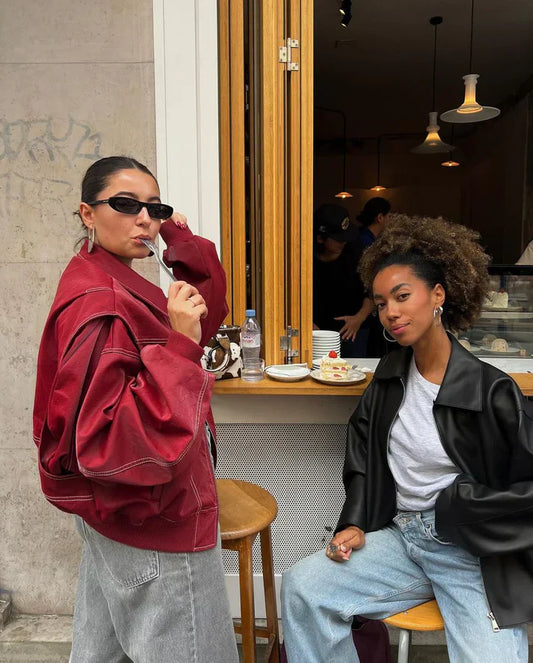 Leah™ | Abrigo de Lujo Oversized