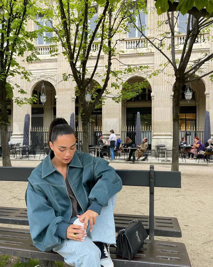 Leah™ | Abrigo de Lujo Oversized