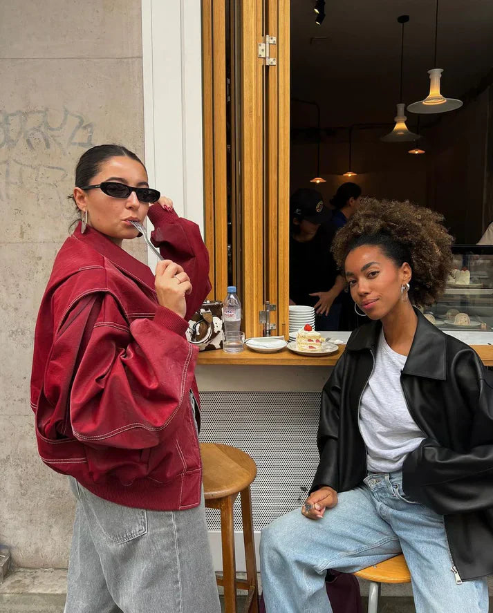 Leah™ | Abrigo de Lujo Oversized